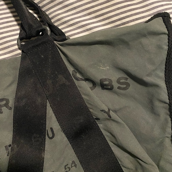 Marc by Marc Jacobs Grey and Black Canvas Utility Tote Bag - Picture 3 of 8